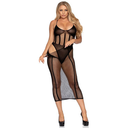 Set body e gonna Leg Avenue, taglia unica, con dettagli eleganti e tessuto morbido, ideale per look alla moda e sofisticati.