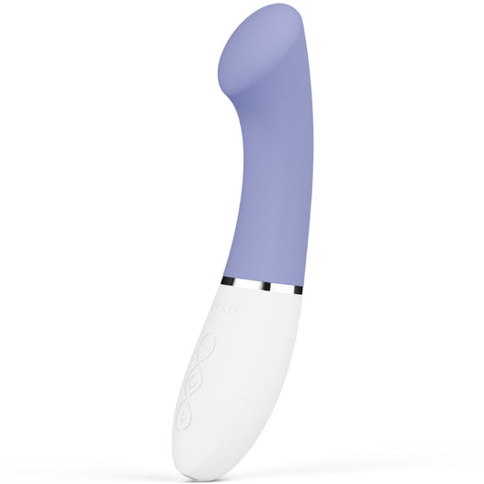 Vibratore G-spot LELO GIGI™ 3 blu con design ergonomico e superficie liscia, ideale per stimolazione interna e sensazioni intense