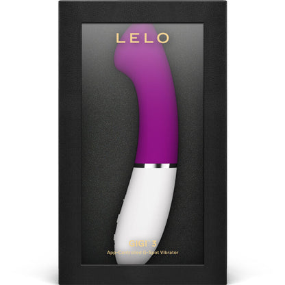 Vibratore G-spot LELO GIGI™ 3 rosa, design elegante, ideale per stimolazione interna e piacere femminile.