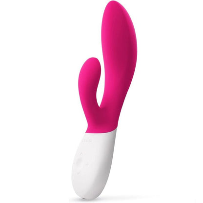 Vibratore LELO INA WAVE 2 in colore Cerise, design elegante e movimento speciale per stimolazione intensa.