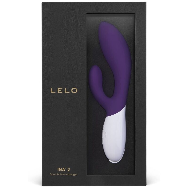 Vibratore LELO INA WAVE 2 in colore lilla, design elegante e movimento speciale per piacere e relax.