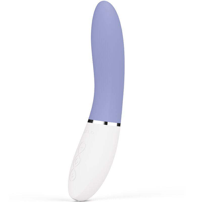 Stimolatore del punto G LELO LIV™ 3 blu, elegante e compatto, con design ergonomico per piacere e benessere personale.