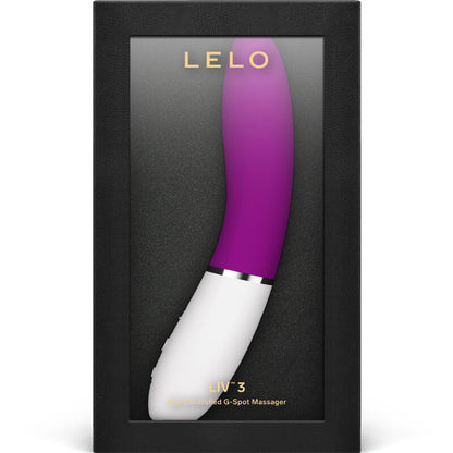 Stimolatore del punto G LELO LIV™ 3 rosa, dispositivo elegante e ergonomico per il piacere femminile, con superficie liscia e dettagli raffinati.