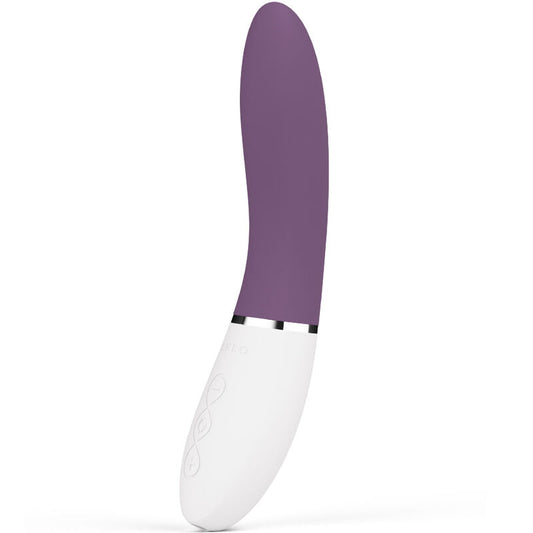 Stimolatore del punto G LELO LIV™ 3 viola, elegante dispositivo di piacere con design ergonomico e texture morbida.