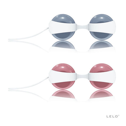 Sfere cinesi LELO Luna Perline Mini, palline di esercizio in silicone con superficie liscia e compatta per il benessere intimo.