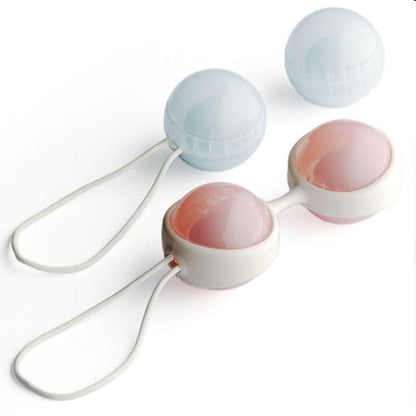 Sfere cinesi Luna Perline Mini di LELO, piccole sfere di peluche con perline, morbide e colorate, per esercizi di Kegel.