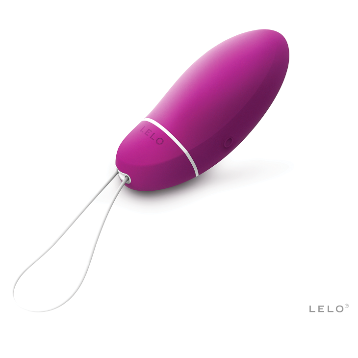 Perla smart rosa profondo LELO Luna, dispositivo di piacere con design elegante e tecnologia avanzata, visibile in primo piano.