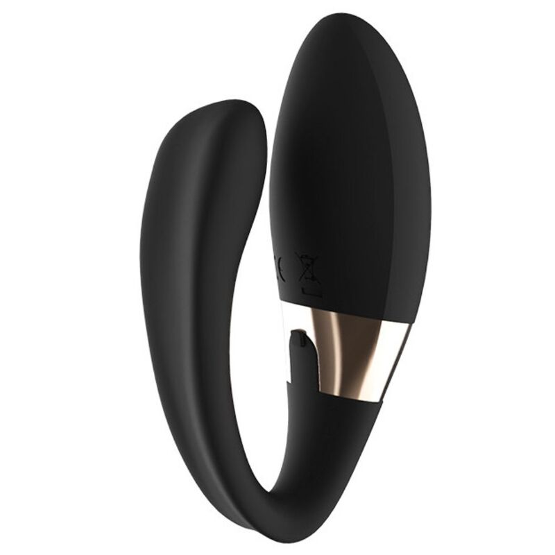 Massaggiatore di coppia LELO Tiani Duo nero, dispositivo elegante e compatto per massaggi e intimità di coppia.