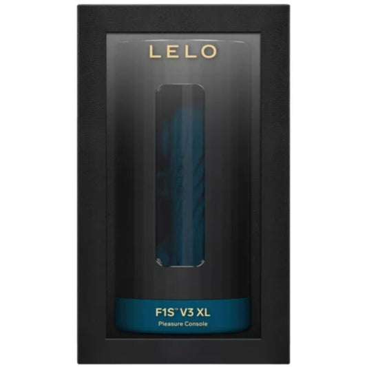 Masturbatore maschile LELO F1S V3 Verde XL con dettagli realistici e design ergonomico, ideale per uso personale.