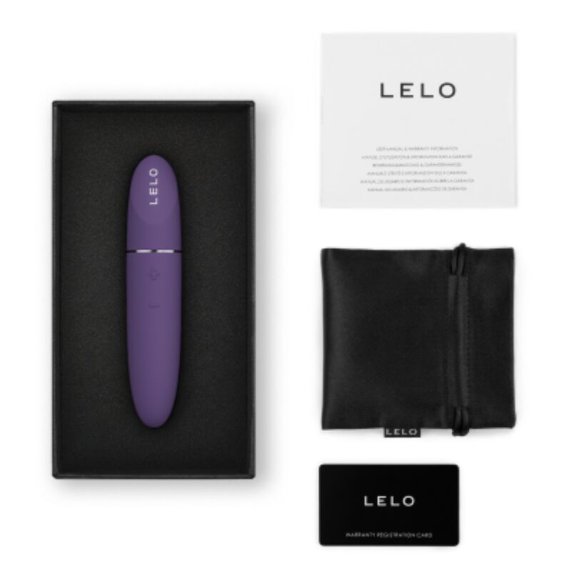 Vibratore personale LELO MIA 3 di colore viola, design elegante e compatto, ideale per stimolazione intima.