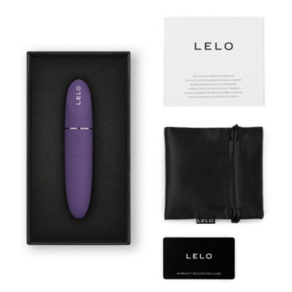 Vibratore personale LELO MIA 3 di colore viola, design elegante e compatto, ideale per stimolazione intima.