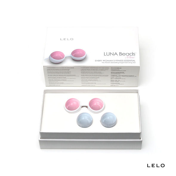 Sfere cinesi Luna di LELO, elegante e morbida, con superficie liscia e dettagli raffinati, perfetta per esercizi di benessere.