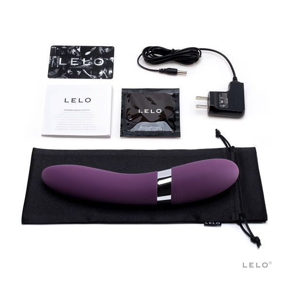 Vibratore di lusso LELO Elise 2 lilla, design elegante e compatto, con superficie liscia e dettagli raffinati.