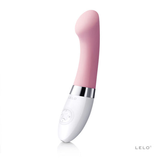 Vibratore Gigi 2 rosa della marca LELO, design elegante e compatto, ideale per stimolazione personale.