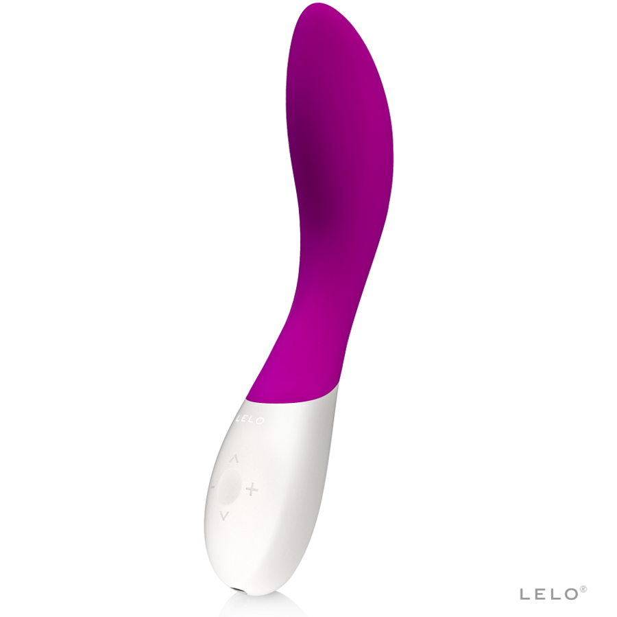 Vibratore LELO Mona Wave rosa, design elegante e forma ergonomica per stimolazione profonda.