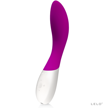 Vibratore LELO Mona Wave rosa, design elegante e forma ergonomica per stimolazione profonda.