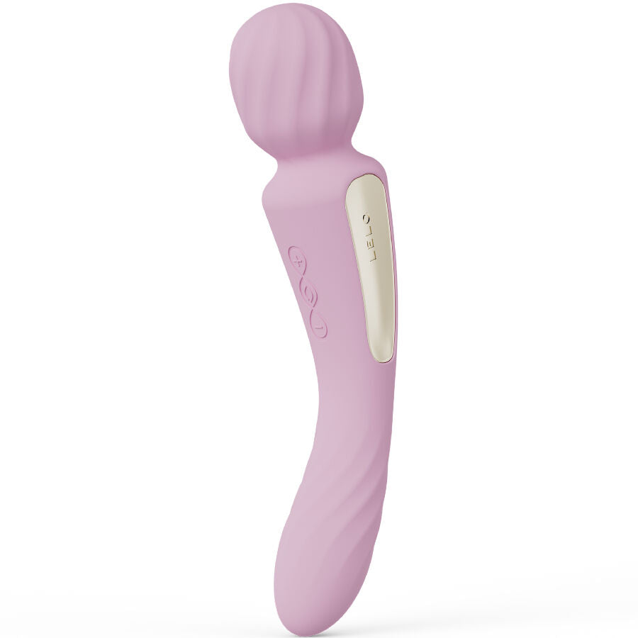 Stimolatore vibratore LELO SWITCH Wanda con doppia stimolazione in colore lilla, dettagli e texture visibili nell'immagine.