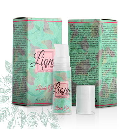 Gel liquido libido LIONA BY MOMA, vibratore naturale in flacone da 6 ml, per stimolazione e piacere personale.