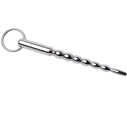 Dilatatore uretrale METAL DURO in acciaio da 7 mm, strumento medico robusto e resistente, immagine di un dispositivo in acciaio.