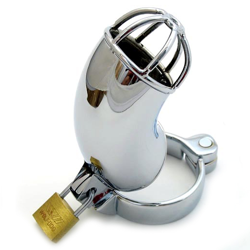 Anello di castità in metallo METAL HARD, design robust e resistente, visibile in questa immagine.
