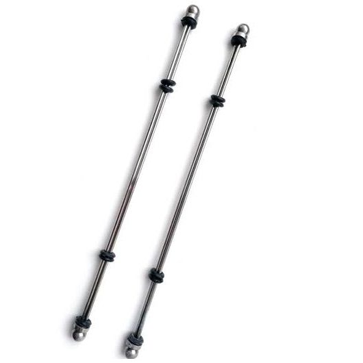 Barra di tortura METAL HARD con ghiandola e dettagli metallici, realizzata in metallo resistente adatta a scopi decorativi o di scena
