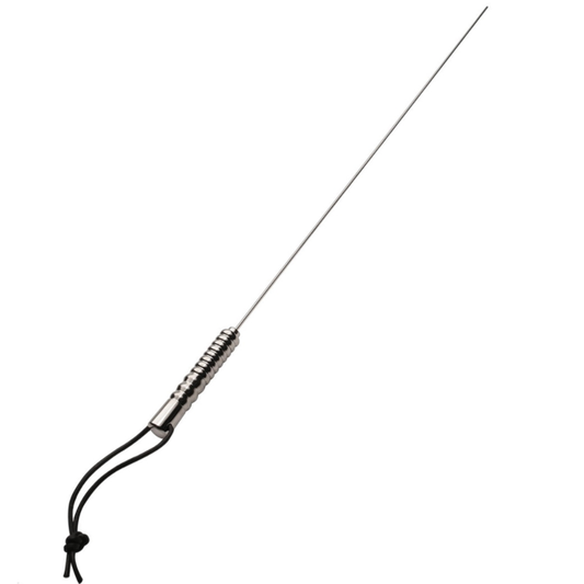 Cavigliera BDSM in acciaio inossidabile METAL HARD, dettagliata e lucida, mostra il design robusto e resistente del prodotto.