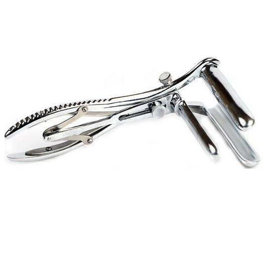 Anello anale triplo METAL HARD in metallo, forma a tre sfere, con superficie lucida e dettagli metallici.