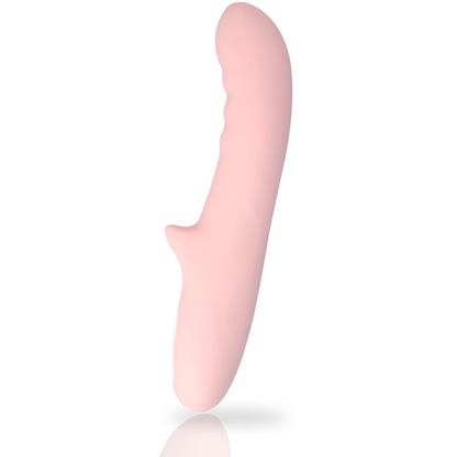 Vibratore rotatore rosa MIA Pisa con design elegante e funzionale, ideale per stimolazione e piacere personale.
