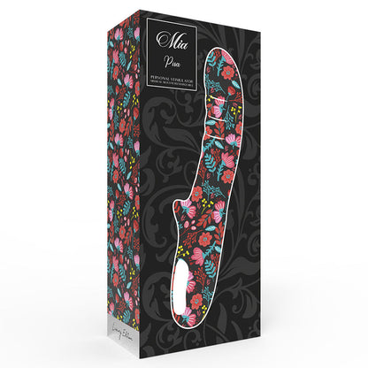 Vibratore rotatore rosa MIA Pisa, design compatto e moderno, visibile in primo piano sul prodotto.