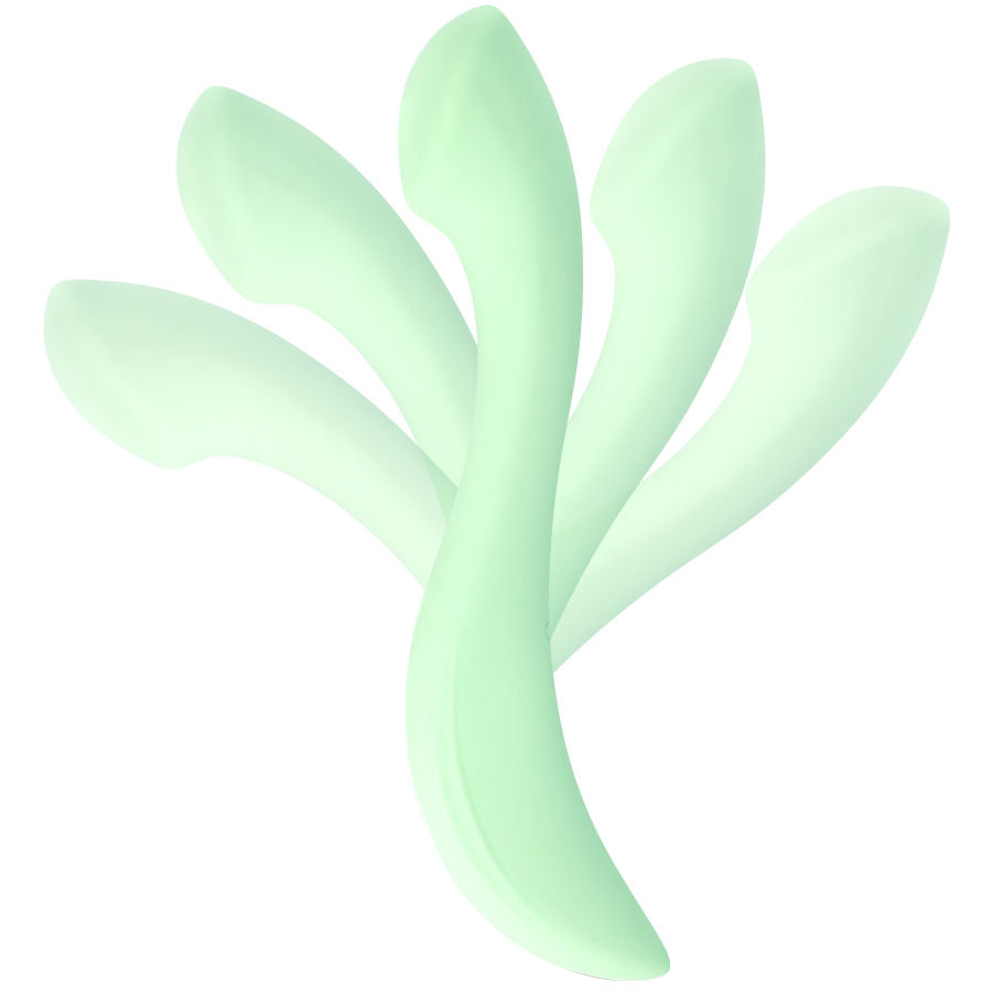 Vibratore da pavimento pelvico MIA Devon Verde, design ergonomico e color verde, ideale per esercizi di rafforzamento pelvico.