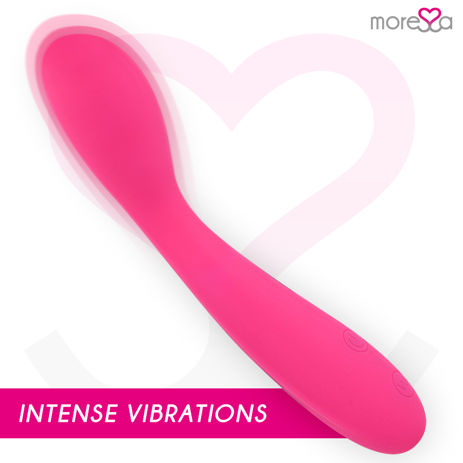 Silicone ricaricabile MORESSA Druso Premium, dettagli e superficie liscia visibili in immagine.