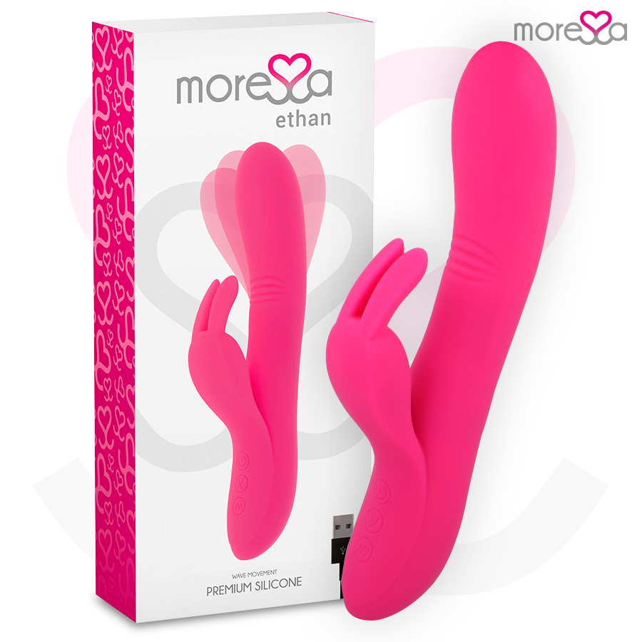 Erogatore di silicone ricaricabile Moressa Ethan Premium, con corpo in silicone e bocchetta per applicazioni precise
