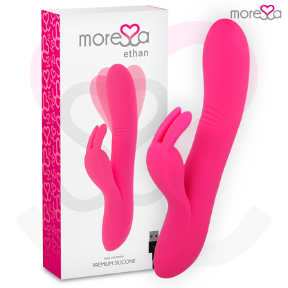 Erogatore di silicone ricaricabile Moressa Ethan Premium, con corpo in silicone e bocchetta per applicazioni precise