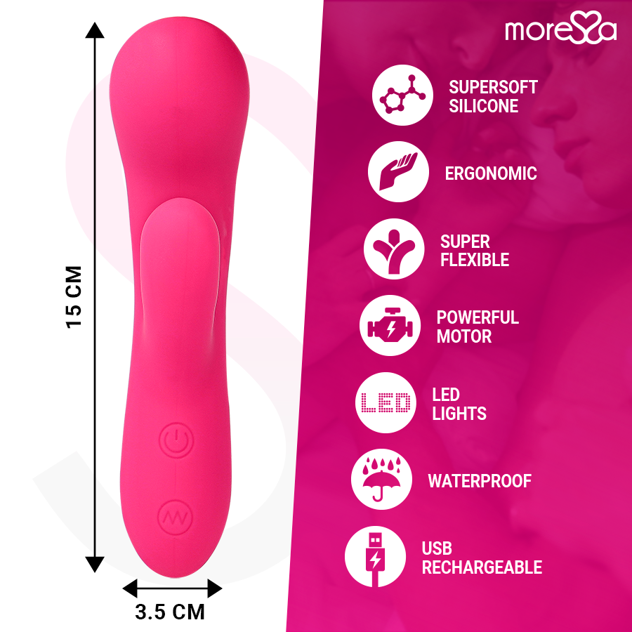 Pennello riutilizzabile MORESSA Jerry Premium Silicone, con manico ergonomico e setole morbide, ideale per applicazioni di precisione