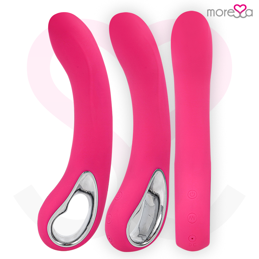 Penna ricaricabile MORESSA Nelson Premium in silicone nero con punta fine per scrittura fluida e comoda