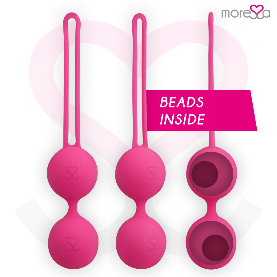 Anello MORESSA Osian Due in silicone premium rosa, con finitura liscia e design elegante, visibile in primo piano.