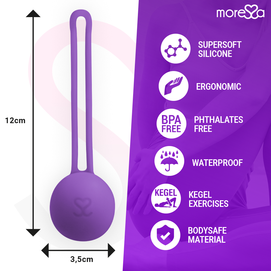Orologio MoreSSA Osian One in silicone lilla, con cinturino morbido e resistente, dettaglio di alta qualità e design elegante.