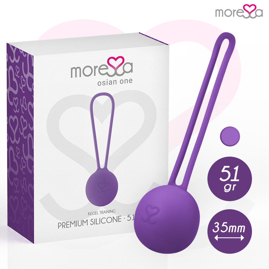Orsetto in silicone viola MORESSA Osian One, morbido e realistico, perfetto come peluche o decorazione per bambini.