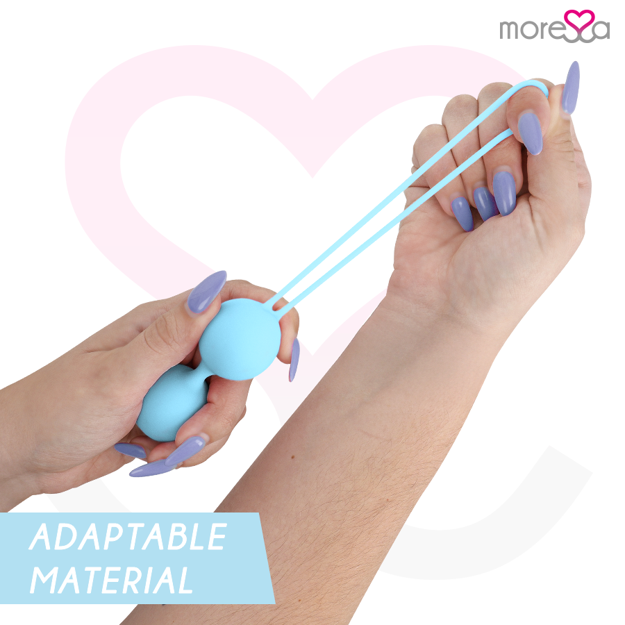 Orecchini MORESSA Osian Tre in silicone premium di colore turchese, design elegante e moderno per ogni occasione.