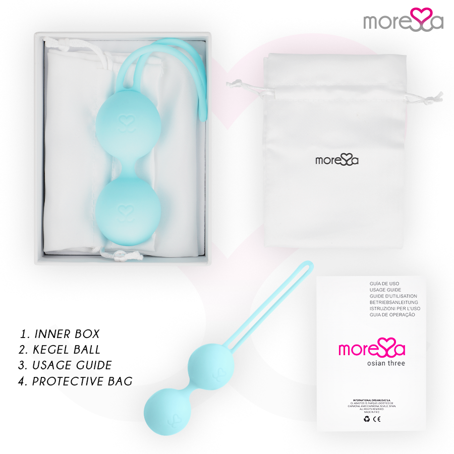 Bracciale MORESSA OSIAN TRE in silicone premium colore turchese, con design elegante e dettagli moderni.