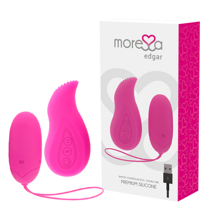 Telecomando in silicone MORESSA Edgar Premium, design elegante e resistente, con pulsanti facili da premere.