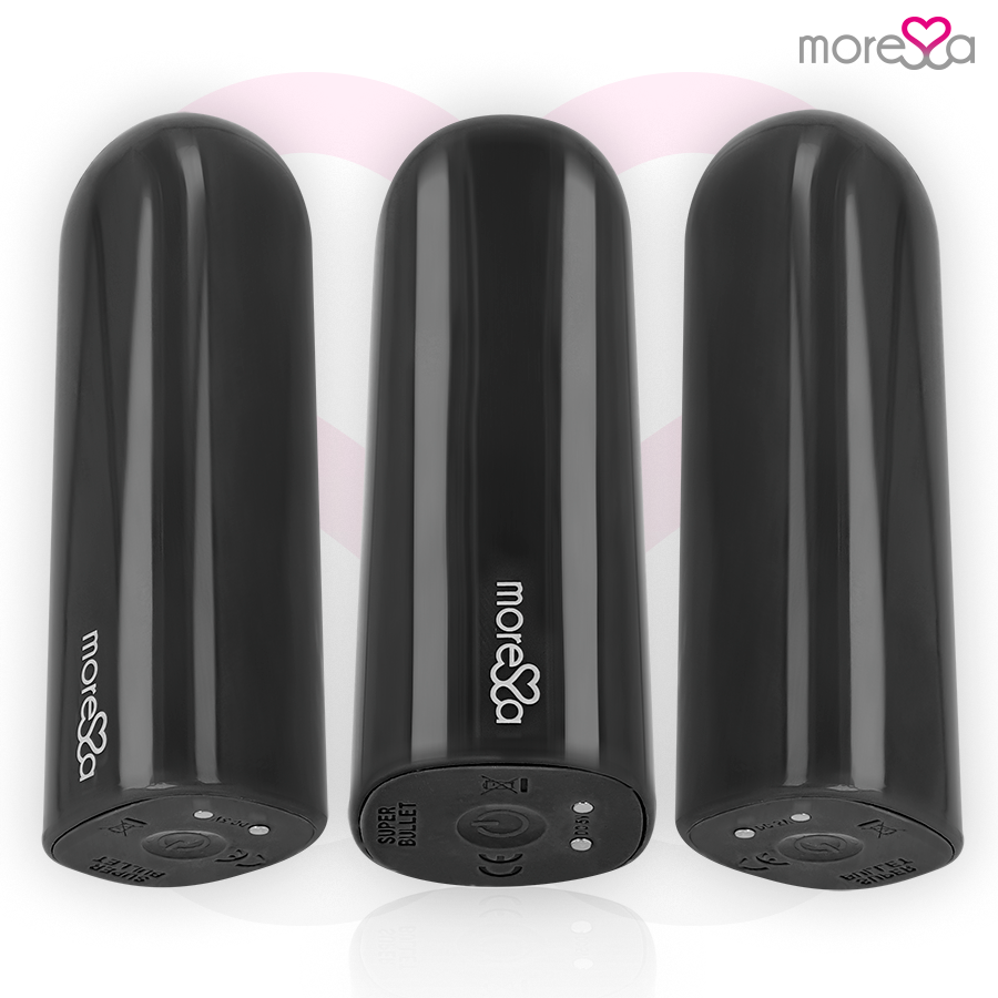 Telecomando vibratore MORESSA NIX nero, compatibile con dispositivi di stimolazione intimi, con pulsanti di controllo intuitivi.