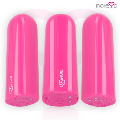 Telecomando vibratore Nix rosa di MORESSA, dispositivo compatto e colorato per il controllo a distanza.