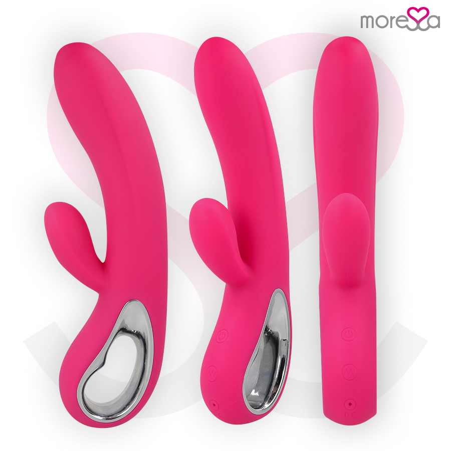 Penna in silicone ricaricabile MORESSA TROY PREMIUM, design elegante e resistente, visibile con dettaglio del corpo e punta.