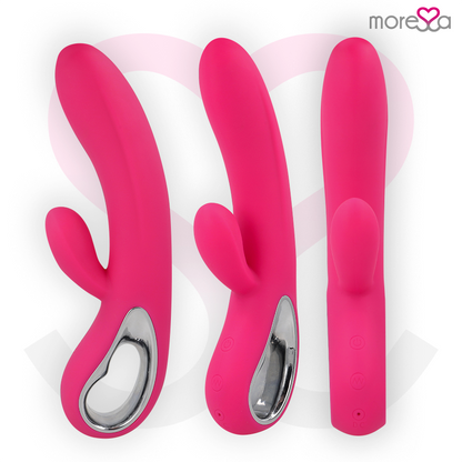 Penna in silicone ricaricabile MORESSA TROY PREMIUM, design elegante e resistente, visibile con dettaglio del corpo e punta.