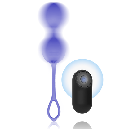 Dispositivo vibrante Kegel MR BOSS Dumas Perline con telecomando, design elegante e funzionale per esercizi di pelvic floor.