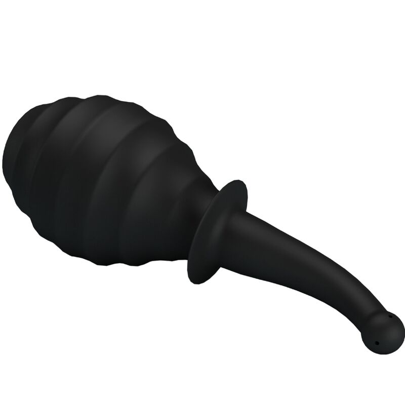 Dildo anale nero MR PLAY DOCCIA ANALE BLKM6 SUPER POWER con design robustto e dettagli realistici, per uso anale sicuro e stimolante