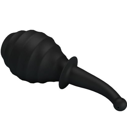 Dildo anale nero MR PLAY DOCCIA ANALE BLKM6 SUPER POWER con design robustto e dettagli realistici, per uso anale sicuro e stimolante