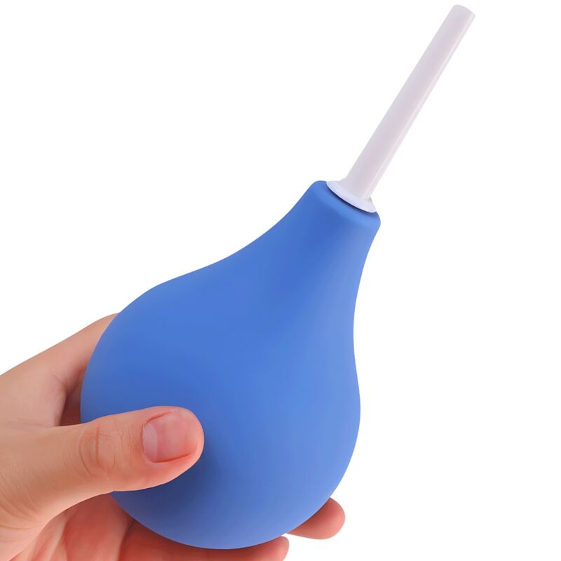 Dildo anale MR PLAY BlueB Super Power Blue, in silicone blu, con design ergonomico e dettagli realistici.