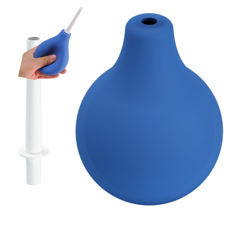 Doccia anale MR PLAY BlueB Super Power Blue, design ergonomico e color blu, ideale per uso intimo e piacere personale.